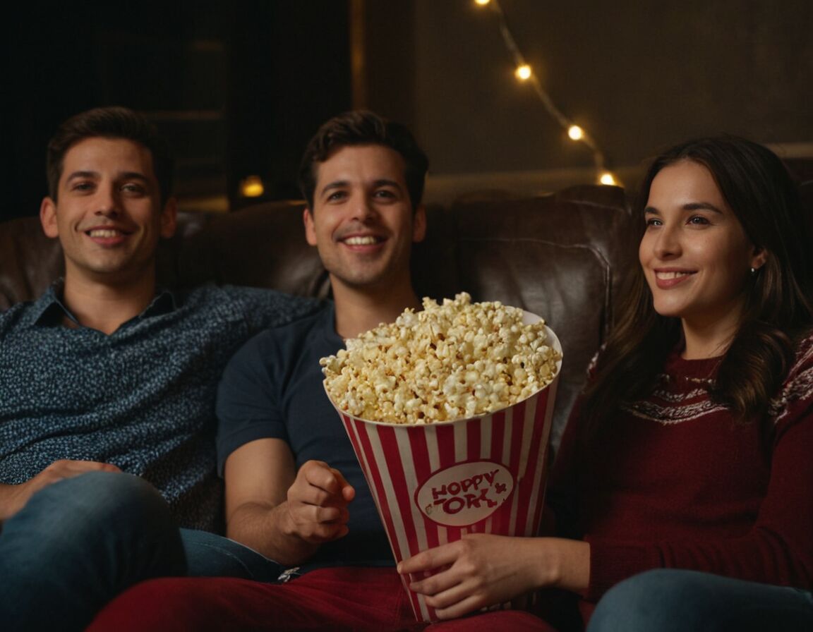 Kinoabend mit Lieblingsfilmen und Popcorn gestalten - Endlich 16: Die besten Ideen für den Geburtstag deines Jungen