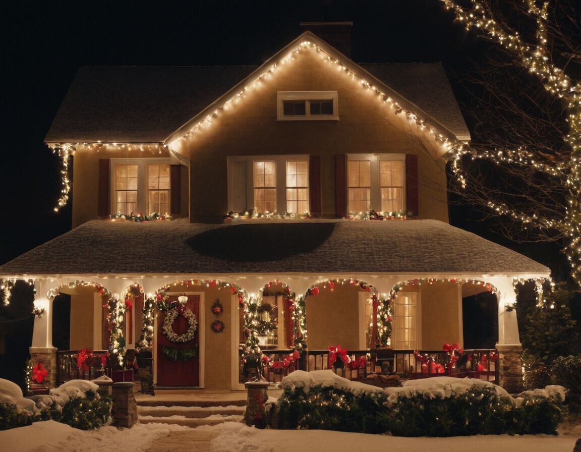 Lichterketten und Dekoration im Haus anbringen - Wir sagen euch an den lieben Advent: Traditionen und Bräuche im Adventsmonat