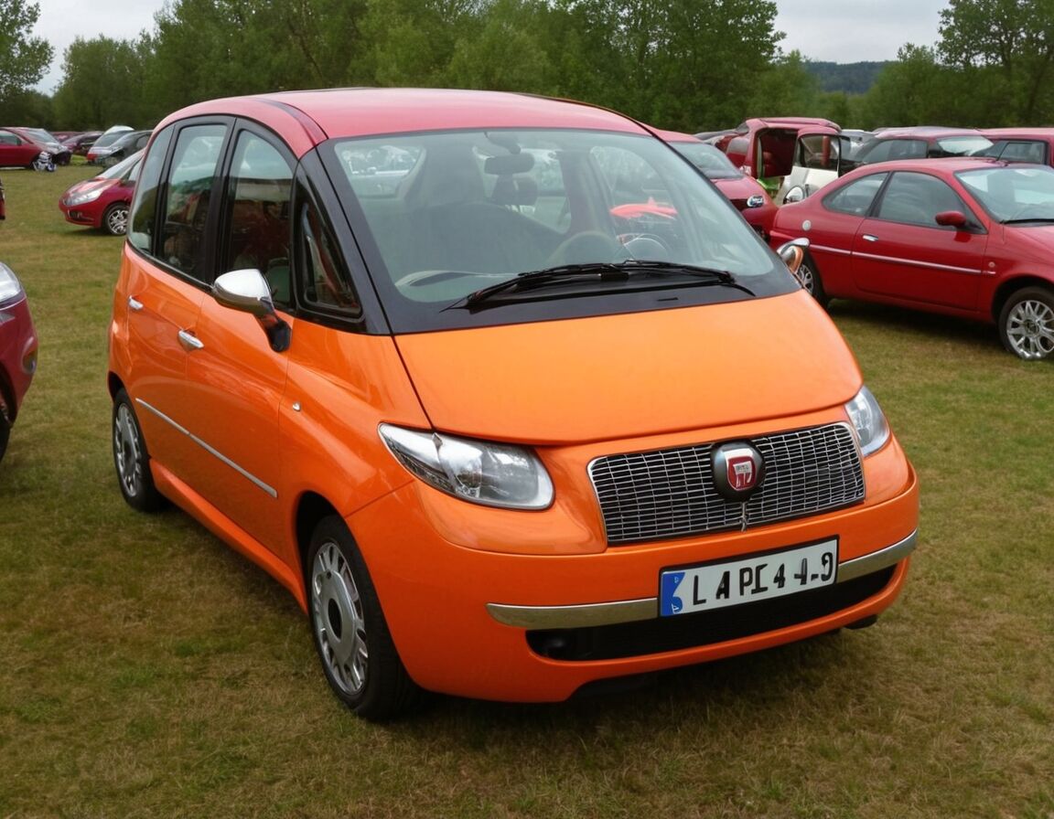Ungewöhnliche Form des Fiat Multipla - Die hässlichste Auto der Welt: Ein Blick auf die kuriosesten Design-Fehltritte der Automobilgeschichte