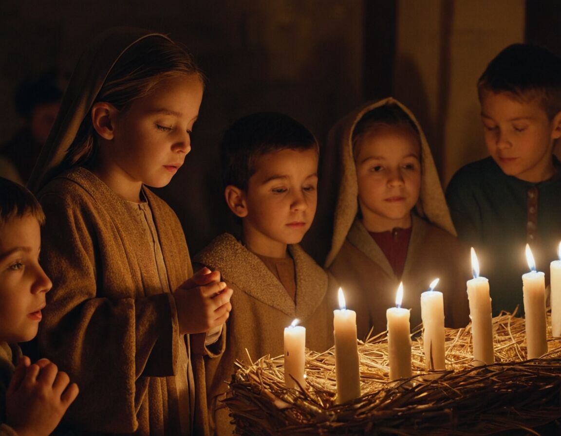 Besinnliche Krippenspiele in Kirchen und Gemeinden - Wir sagen euch an den lieben Advent: Traditionen und Bräuche im Adventsmonat