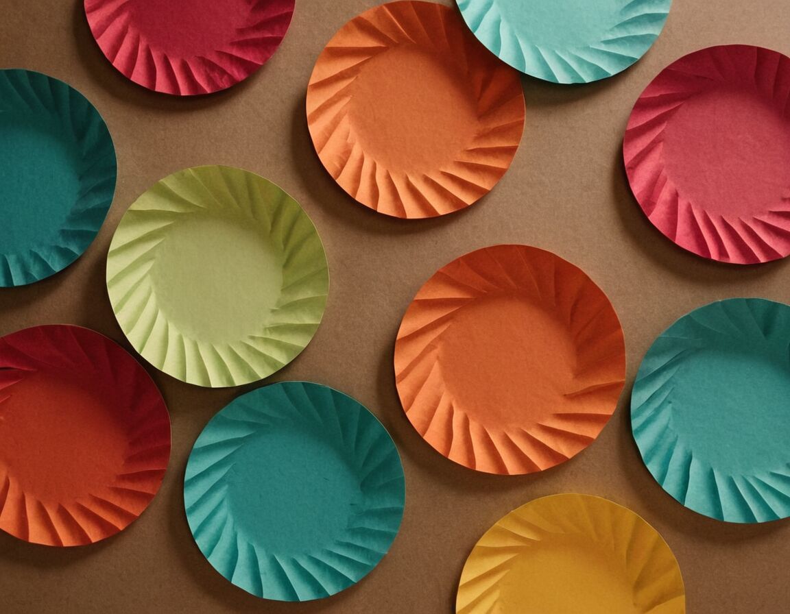 Kreis- und Wellenmuster für Grußkarten falten   - Coole Sachen aus Papier basteln: Kreative Ideen für DIY-Projekte