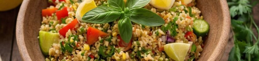 Das beste Bulgursalat Rezept: Frisch, gesund und einfach zubereitet