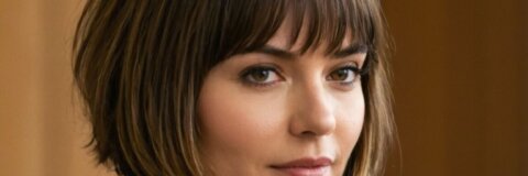 Durchgestufter kurzer Bob mit Pony: Der Trendlook für einen frischen Haarschnitt