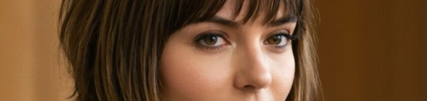 Durchgestufter kurzer Bob mit Pony: Der Trendlook für einen frischen Haarschnitt